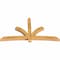 Ekena Millwork Davenport Rough Sawn Timber Gable Bracket, Western Red Cedar, 108"W x 58"H x 6"D x 6"F, 13/12 Pitch GBW108X58X0606DAV00RWR - alternate 2